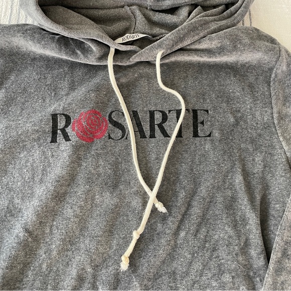 Rodarte - Rosarte Velour Hoodie - Picture 3 of 4